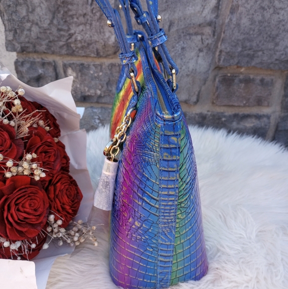 Brahmin Popsicle Ombré Melbourne Medium Asher Shoulder Bag - Picture 8 of 12